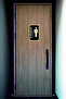 Ladies-Gentlemen Wooden Wc Direction Board - 5
