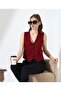 Burgundy Vest
