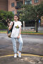 Bar Avocado Printed Women's Crew Neck Cotton Oversize Short Sleeve T-Shirt - 3