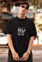 Problem Solved Printed Men's Crew Neck Cotton Oversize Short Sleeve T-Shirt - 2