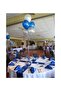 Balloon Land 20 Metallic Balloons (Blue - White - Silver Mixed) Flying Balloon - 3