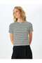 Black Striped T-shirt - 3