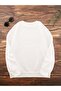 Los Angeles 1984 Thick Winter Sweatshirt - White Printed Oversized Crew Neck - 2