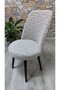RETRO JACQUARD CHAIR COVER Kitchen Chair Cover Dining Chair Cover STRETCH FABRIC - 6