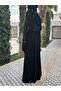 عباية BLACK DAISY، باللون الأسود - 2