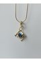 Travel Motto Airplane Money World Charm Snake with Chain Vip Women Stainless Steel Tarnish-Free Steel Necklace - 2