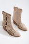 Women's Boots - Decorative Detailed Heels - 4