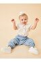 Vizyon New Season Crew Neck Baby Girl Basic Blouse and Pants 2-Piece Set - 2