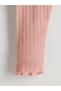 Lcw Baby Pink Crew Neck Long Sleeve Basic Baby Girl Pajamas Set - 6