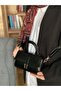 Women's Zipper Detailed Shoulder Bag 10Va2049 - 7