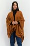 Women Knitted Super Soft Scarves 195 x 86 cm, Brown
