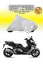 Bmw C 600 Sport Rear Bag Compatible Motorcycle Tarpaulin, Cover Gray