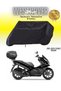 Honda Pcx150 Rear Bag Compatible Black Motorcycle Tarpaulin, Cover