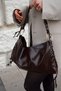 Alina Ring Detailed Bitter Brown Matte Bag - 5