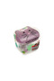 Snack Container Purple Cat