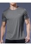 Run Printed Athletic Technical Performance Sports T-Shirt with Quick Dry Feature