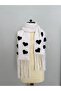 Hand Knitted Heart Women's Scarf - 3