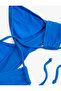 Bralet Bikini Top with Back Cross Strap Tie Detail - 5