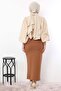 Pencil Skirt Tsd0291 Cinnamon - 2