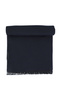 Navy Blue Double Sided Scarf - 5