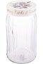 Stylish Glass Storage Jar For Kitchen - Transparent & Durable M532