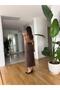 Brown Belted Pencil Skirt - 1232 - 3