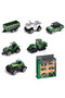 Alloy Sliding Farmer's Vehicle (6Pcs)