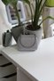 Women's Platinum Silvery Metal Handle Heart Clip Evening Dress Handbag - 2