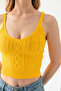 Hair Braid Strap V-Neck Crop Top, Body, Stylish Comfortable V-Neck Ribbed Sleeveless T-Shirt Crop, Strap Crop. - 3
