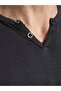 Jwhben Ss - Split Neck T-Shirt - 2