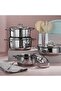 Aria 8-Piece Stainless Steel Cookware Set (4 pieces)