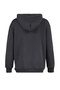 Anthracite Kangaroo Pocket Hooded Boyfriend Ribbed Knitted Thick Sweatshirt - 8