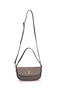 Coffee Small Alphabet Women Shoulder Bag 05Po25Y1990 - 3