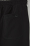 Black Regular/Normal Cut Basic Karyoka Stitched Shorts & Bermuda Tmnss25Sr00021 - 9