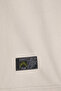 Taş Oversize/Geniş Kesim Eskitme/Soluk Efekt Etiket Detaylı T-Shirt/Atlet TMNSS25AL00001 - 3