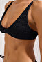 Siyah Gipeli Bralette Kaplı Regular Normal Bel Bikini Takımı TBESS25BT00000 - 4