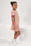 Red Floral Knitted Bottom-Top Suit Tkdss25Au00094 - 2