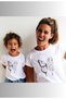 Mother and Daughter Butterfly Printed Tshirt (Add 2 Items to Make a Combination), Trend Fashion T-Shirt - 2