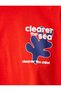 Comfortable Crop T-Shirt Printed on the Back Short Sleeve Crew Neck Organic Fabric - 6