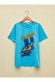 Crew Neck Printed Short Sleeve Boys Pajama Set (S2) - 2