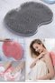 Bath Tool Bath Massager Foot Brushing Mat Silicone Non-Slip Back Scrubbing Foot Massager Bath Brush - 7