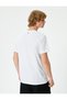 Sports T-Shirt Slogan Printed Crew Neck Short Sleeve - 4