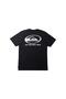 Chrome Logo Ss Stn Aqyzt09545-10010 Black T-Shirt - 2