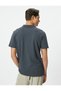 Polo Neck T-Shirt Slim Fit Buttoned Short Sleeve - 4