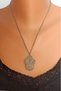 Natural Desert Rose, Patience Stone Necklace 336-1