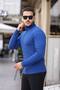3-Piece High-Neck Knit Sweater and Perfume - 4