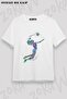 Unisex Oversize Die Volleyball Volleyball Custom Design Printed Tshirt