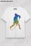 Unisex Oversize Fit Ice Hockey Ice Hockey Design Printed Tshirt
