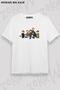 Unisex Oversize Mold Supernatural Cartoon Design Printed Tshirt