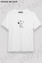 Unisex Oversize Mold Snoopy Design Printed Tshirt
